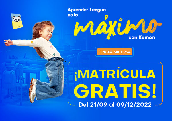 lengua materna matrícula gratis del 21/09 al 09/12/2022